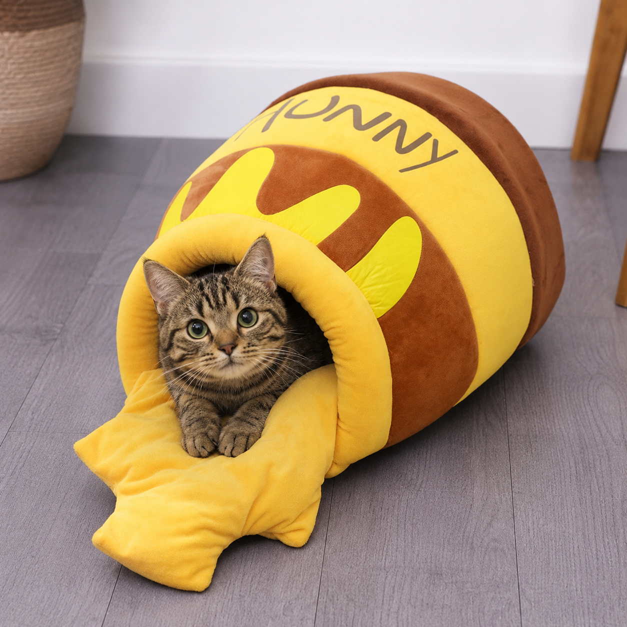 Elena's Hunny Pot Cat Bed